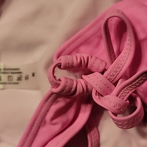 NWT SEXY classic side tie halter tie back padded slide cup bikini timele… - Picture 10 of 12